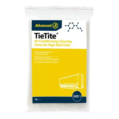 Advanced TieTite Maat 1, beschermhoes bij reiniging van wandunits