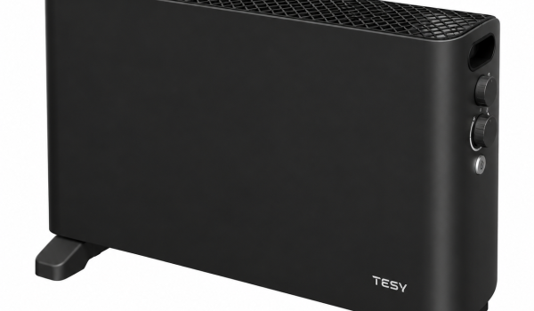Tesy convectorkachel 2000 watt - zwart
