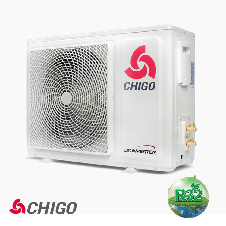 Maak een bed Woedend Beg Chigo split unit airco 2.5 kW warmtepomp inverter A+++ R32 (gevuld) -  AircoGarant