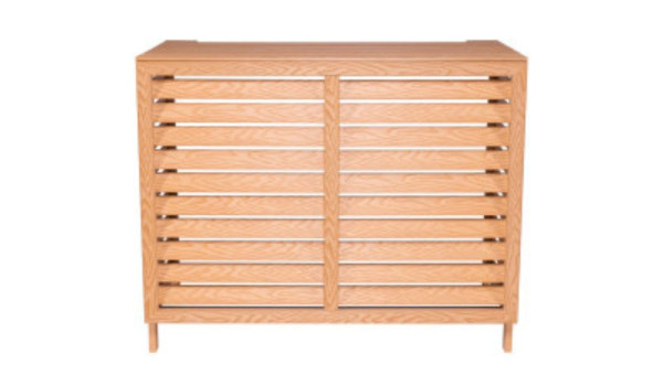 Floli Kunststof Airco Cover - Buitenunit Omkasting "Houtlook " Douglas afbeelding