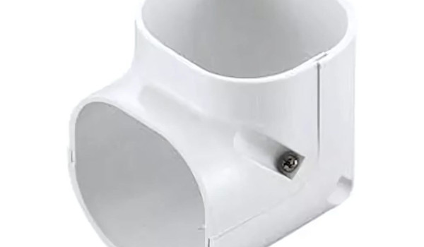 Inaba Denko SCM-77-W korte stijgende bocht 90 °C Wit