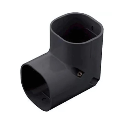 Inaba Denko SC-77-K lange stijgende bocht 90 °C Zwart