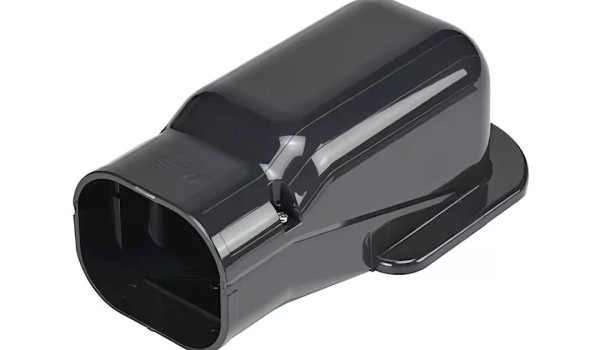 Inaba Denko SW-100-A muur afdekkap Antraciet