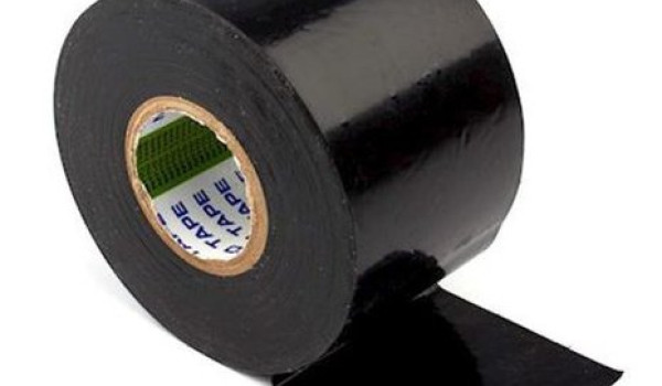 Nitto PVC tape 20 meter zwart