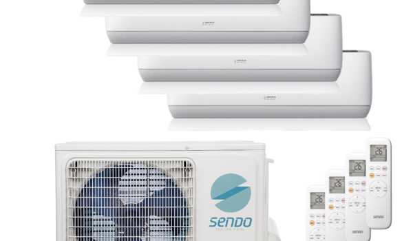 Sendo AEOLOS airco Multi-split set 2 x 2.5 kW + 2 x 3.5 kW afbeelding
