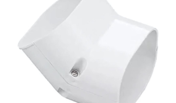 Inaba Denko SCF-100-W stijgende bocht 45 °C Wit