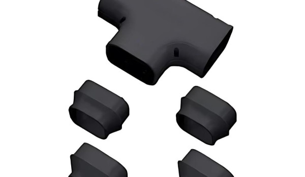 Inaba Denko ST-77-K T-stuk Zwart afbeelding