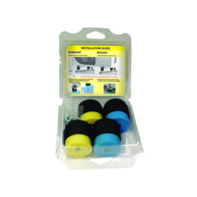 Trillingdemperset geel (set 4 stuks) tot 80 kg