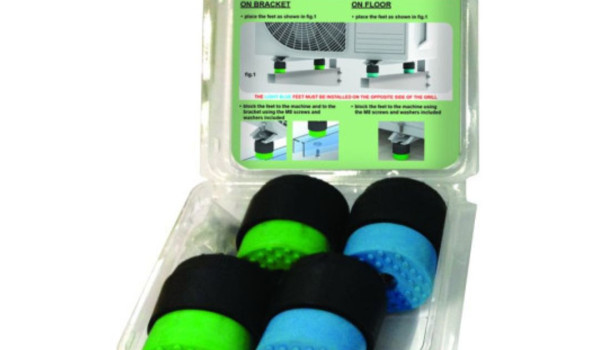 Trillingdemperset groen (set 4 stuks) tot 55 kg afbeelding