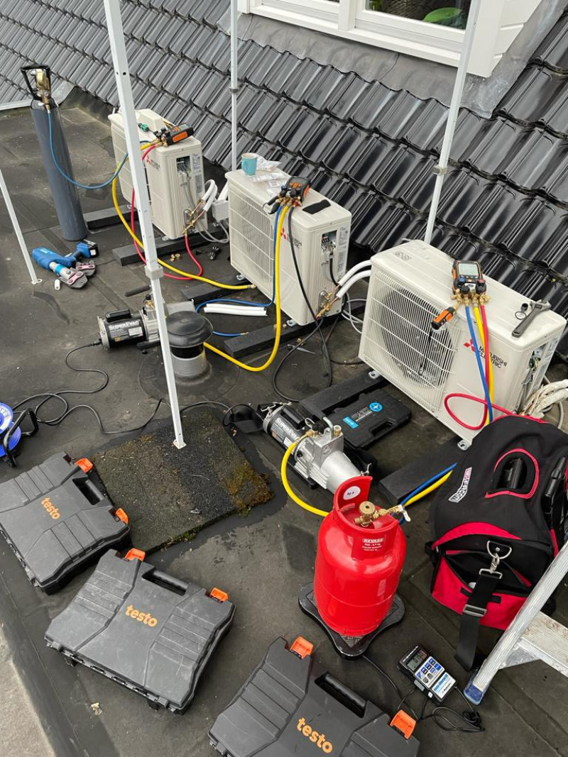 airco's aansluiten