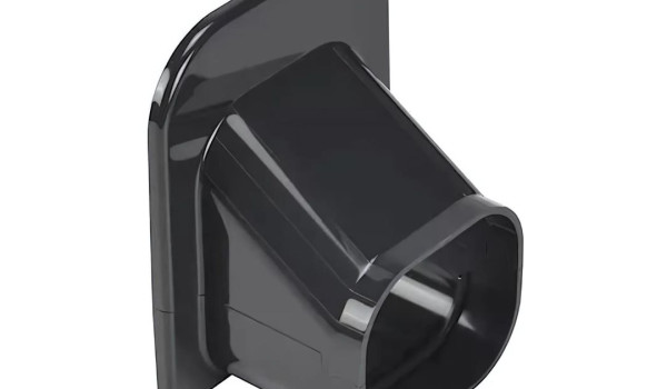 Inaba Denko SP-77-A wand-plafond eindstuk Antraciet