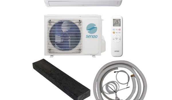 Sendo ZEAS split unit airco 3,5 kW met complete installatieset - 5 meter leiding + 2 opste